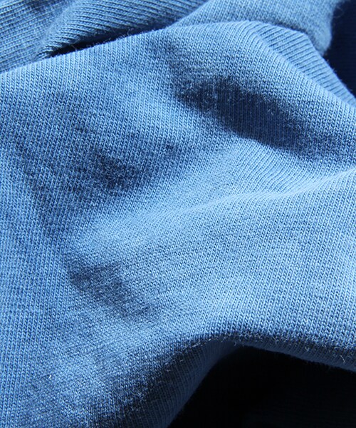 REMI RELIEF(レミレリーフ)の「インディゴタイダイプリントTEE(トップス・メンズ・サックスブルー/ブルー・M/L)」の9枚目の写真