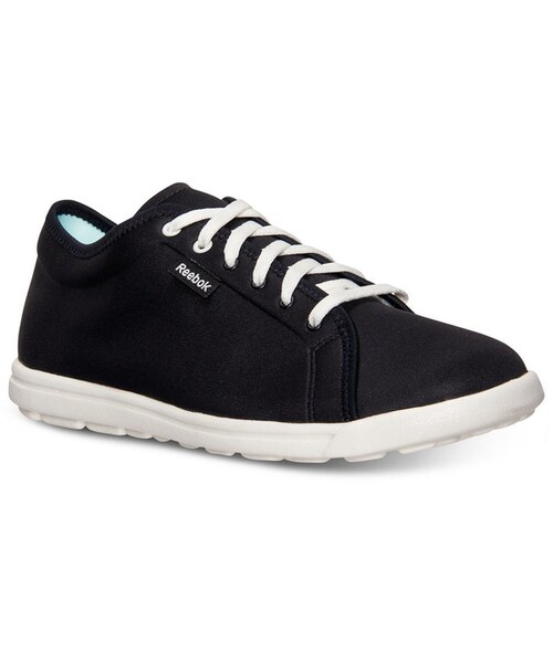 Reebok(リーボック)の「Reebok Women's Skyscape Runaround Walking Sneakers from Finish Line(スニーカー・レディース・BLACK/CHALK・11)」の1枚目の写真