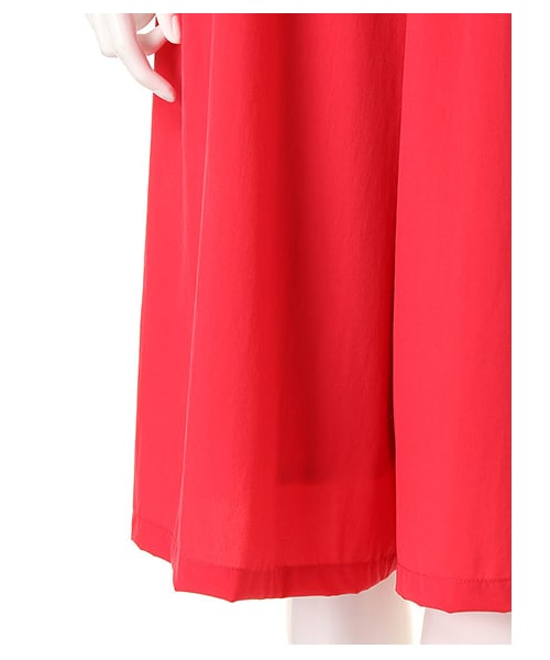 SPIRALGIRL（スパイラルガール）の「キャミコンビネゾン（オールインワン・サロペット・レディース・ブラック/オフホワイト系/レッド・F）」の9枚目の写真