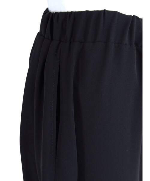 EVRIS（エヴリス）の「シースルーワイドパンツ（パンツ・レディース・ホワイト/ブラック）」の11枚目の写真