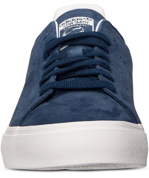 adidas（アディダス）の「adidas Men's Stan Smith Vulc Casual Sneakers from Finish Line（スニーカー・メンズ・COLLEGIATE NAVY/COLLEGIAT・9.5/13/7.5/8.5/9/10/8/11.5/12/10.5/11）」の6枚目の写真