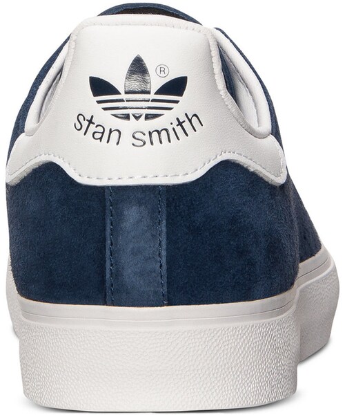 adidas（アディダス）の「adidas Men's Stan Smith Vulc Casual Sneakers from Finish Line（スニーカー・メンズ・COLLEGIATE NAVY/COLLEGIAT・9.5/13/7.5/8.5/9/10/8/11.5/12/10.5/11）」の4枚目の写真