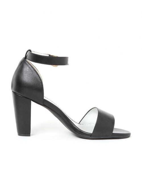 JEANASIS(ジーナシス)の「セパレートアンクルヒールサンダル(シューズ・レディース・パイソン(08)/ブラック(09)/ブラックドット(10)/キャメル(55)・M(23~23.5)/L(24~24.5))」の7枚目の写真