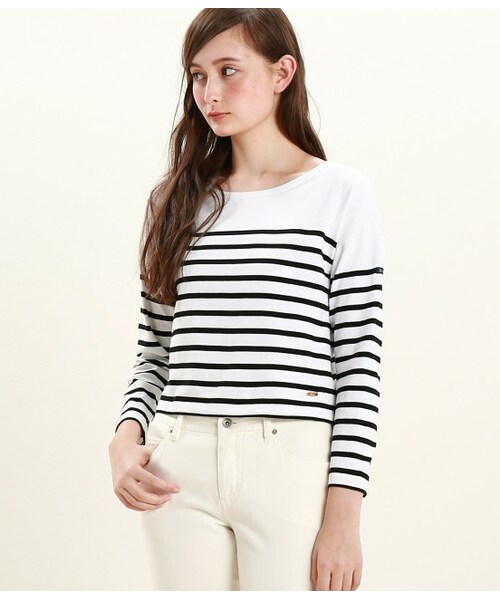 ROPE'（ロペ）の「【Le Minor(ルミノア)】ルミノア短丈ボーダー