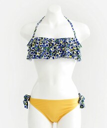 DHOLIC | 花柄フリルバンドゥビキニ(水着)