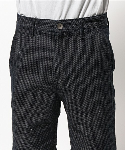 Johnbull Private labo（ジョンブルプライベートラボ）の「インディゴショーツ（その他パンツ・メンズ・インディゴブルー/ホワイト・SMALL/MEDIUM/LARGE）」の6枚目の写真