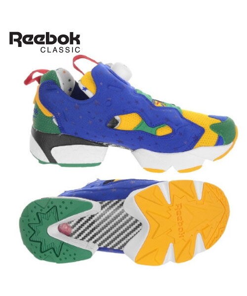 Reebok(リーボック)の「リーボック インスタポンプフューリー スニーカー REEBOK INSTA PUMP FURY レディース ブラジルカラー(スニーカー・レディース・その他)」の1枚目の写真