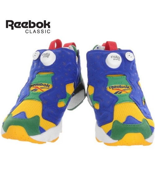 Reebok(リーボック)の「リーボック インスタポンプフューリー スニーカー REEBOK INSTA PUMP FURY レディース ブラジルカラー(スニーカー・レディース・その他)」の3枚目の写真