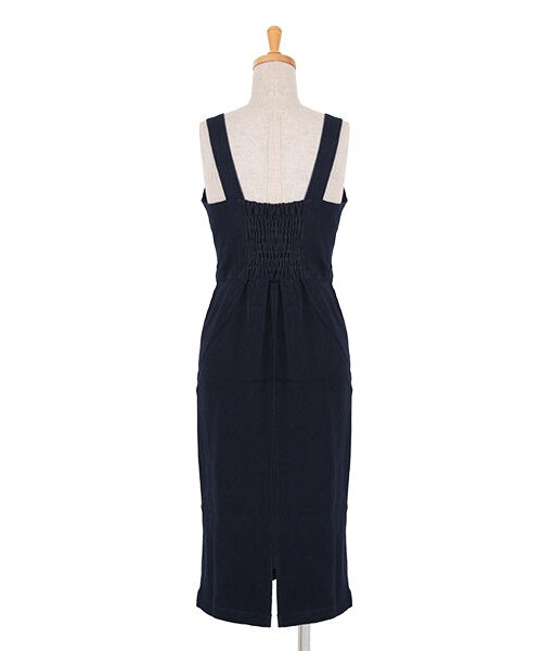 an another angelus（アンアナザーアンジェラス）の「デニムタイトワンピース/an another angelus（ワンピース・レディース・その他）」の4枚目の写真