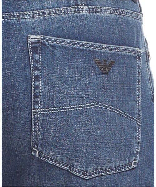 ARMANI JEANS（アルマーニジーンズ）の「Armani Jeans Mid Dark Wash Jeans（デニムパンツ・メンズ・Indigo・38/36/29/34/32/40/31/33/30）」の3枚目の写真