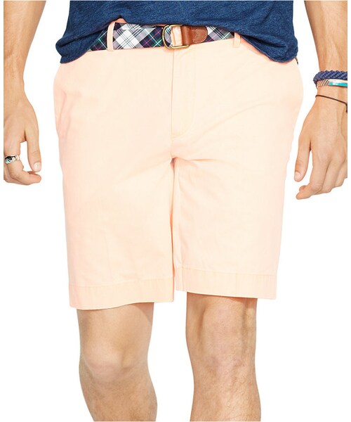 POLO RALPH LAUREN（ポロ ラルフ ローレン）の「Polo Ralph Lauren Cotton Flat-Front Short（その他パンツ・メンズ・Boating Khaki/Water Fall/Pale Citrus/Orange/White/New Cyan/Mai Tai・40/38/36/32/35/42/34/33/30/31）」の4枚目の写真