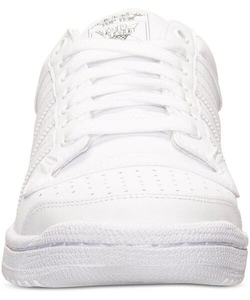 adidas（アディダス）の「adidas Men's Top Ten Lo Casual Sneakers from Finish Line（スニーカー・メンズ・WHITE/WHITE/WHITE・10.5/12/10/11.5/9.5/13/11/7.5/9/8.5/8）」の3枚目の写真