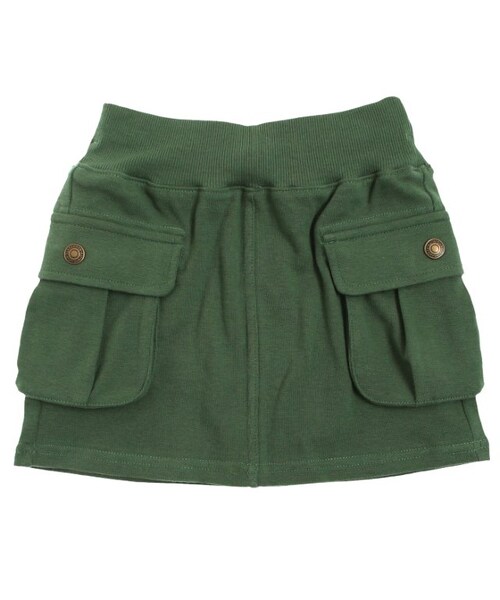 F.O.KIDS（エフオーキッズ）の「カットソーカーゴスカート（スカート・キッズ・ブルー/グレー/カーキ/ピンク/イエロー・90/100/110/120/130/140）」の3枚目の写真
