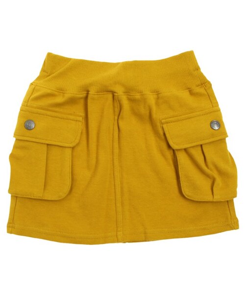 F.O.KIDS（エフオーキッズ）の「カットソーカーゴスカート（スカート・キッズ・ブルー/グレー/カーキ/ピンク/イエロー・90/100/110/120/130/140）」の5枚目の写真