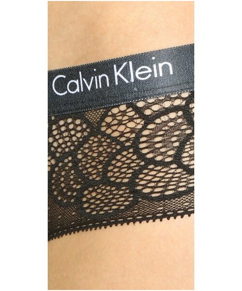 Calvin Klein Underwear（カルバンクラインアンダーウェア）の「Calvin Klein Underwear Cheeky Panties（ショーツ・レディース・Black/White・M/S/L）」の5枚目の写真