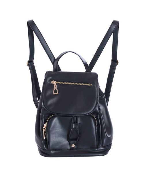 dazzlin(ダズリン)の「【goods】ポケットMINIリュック(バッグ・レディース・オフホワイト/ブラック/ブラウン)」の2枚目の写真
