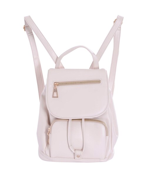 dazzlin(ダズリン)の「【goods】ポケットMINIリュック(バッグ・レディース・オフホワイト/ブラック/ブラウン)」の4枚目の写真