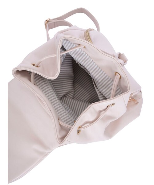 dazzlin(ダズリン)の「【goods】ポケットMINIリュック(バッグ・レディース・オフホワイト/ブラック/ブラウン)」の9枚目の写真