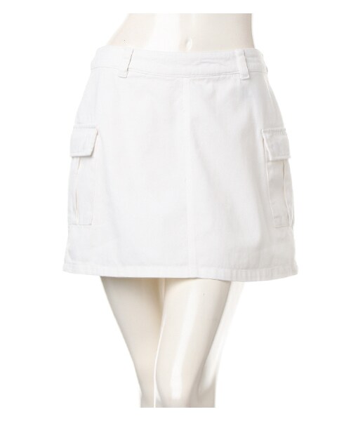 INGNI（イング）の「台形カーゴ／スカート（スカート・レディース・ｵﾌﾎﾜｲﾄ/ｸﾛ/ｶｰｷ・M）」の8枚目の写真