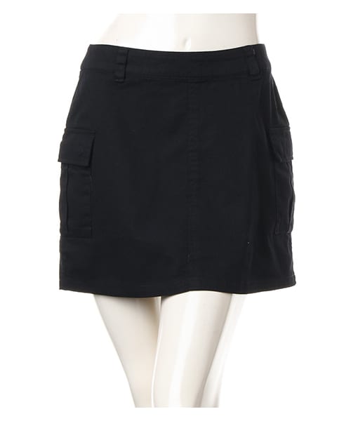 INGNI（イング）の「台形カーゴ／スカート（スカート・レディース・ｵﾌﾎﾜｲﾄ/ｸﾛ/ｶｰｷ・M）」の9枚目の写真