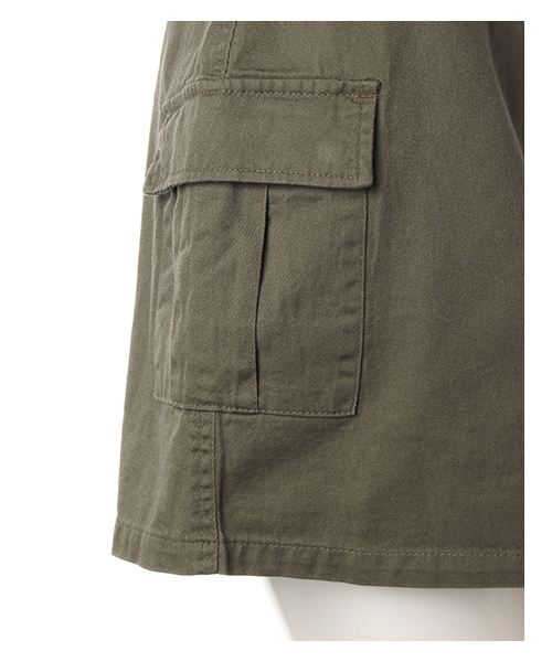 INGNI（イング）の「台形カーゴ／スカート（スカート・レディース・ｵﾌﾎﾜｲﾄ/ｸﾛ/ｶｰｷ・M）」の4枚目の写真