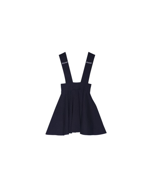 ROCKET x LUNCH（ロケットアンドランチ）の「SOFT STRIPE SK（その他・レディース・IVORY/BLACK・FREE）」の2枚目の写真