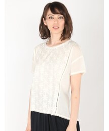 Rinajour | 綿レースボイルブラウス(トップス)