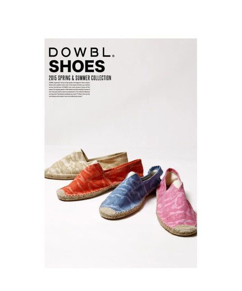 DOWBL（ダブル）の「フロッキーカモエスパドリュー【全4色】（）」 - WEAR