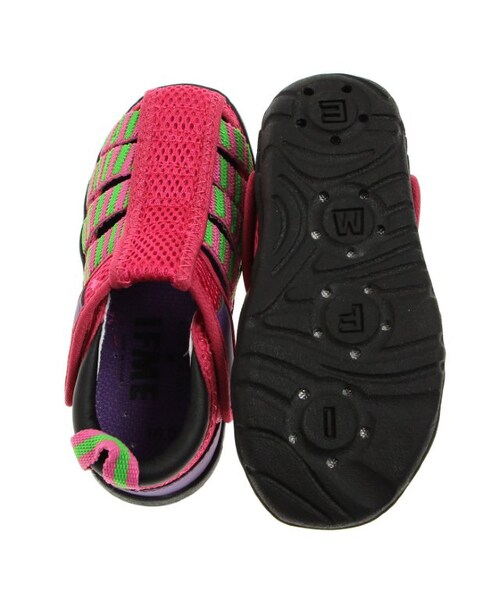 F.O.KIDS(エフオーキッズ)の「IFME サンダル(シューズ・キッズ・ブラック/ブルー/ピンク/イエロー・16/17/18/19/20/21)」の12枚目の写真