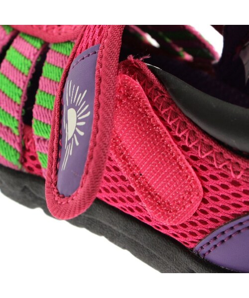 F.O.KIDS(エフオーキッズ)の「IFME サンダル(シューズ・キッズ・ブラック/ブルー/ピンク/イエロー・16/17/18/19/20/21)」の10枚目の写真