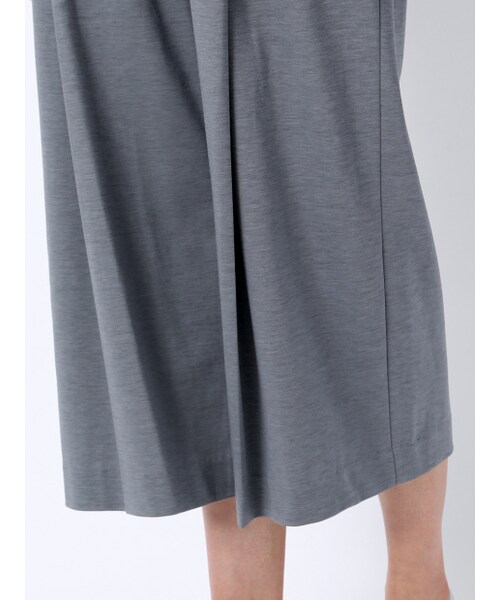 Abahouse Devinette（ドゥヴィネット）の「タックガウチョパンツ【GINGER2015年06月号P.127掲載】（パンツ・レディース・gray/black・1/2）」の10枚目の写真