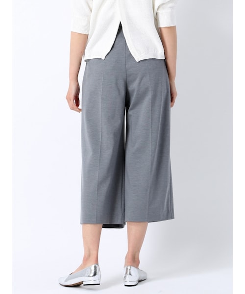 Abahouse Devinette（ドゥヴィネット）の「タックガウチョパンツ【GINGER2015年06月号P.127掲載】（パンツ・レディース・gray/black・1/2）」の5枚目の写真