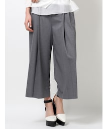 Abahouse Devinette | タックガウチョパンツ【GINGER2015年06月号P.127掲載】(パンツ)