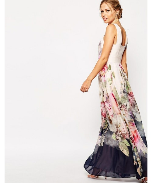 Ted Baker（テッドベーカー）の「Ted Baker Maxi Dress in Pure Peony