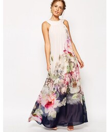 Ted Baker（テッドベーカー）の「Ted Baker Maxi Dress in Pure Peony