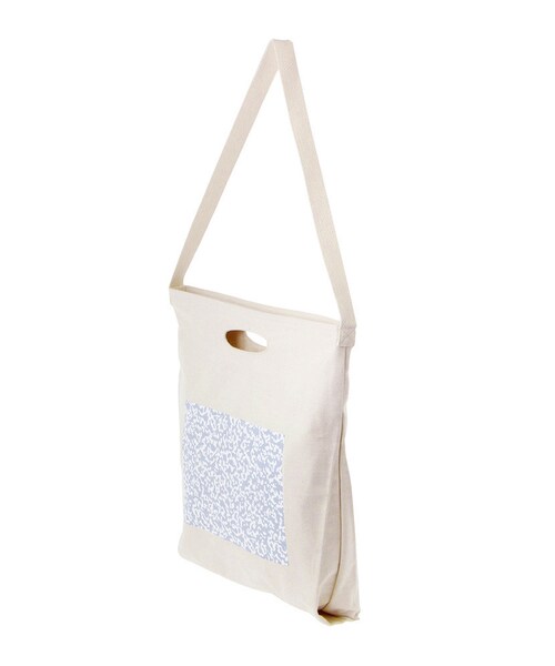 EMODA（エモダ）の「AA for EMODA プリントブルデニムウォーバンコットンストラップバッグ（バッグ・レディース・アイスブルー・F）」の5枚目の写真