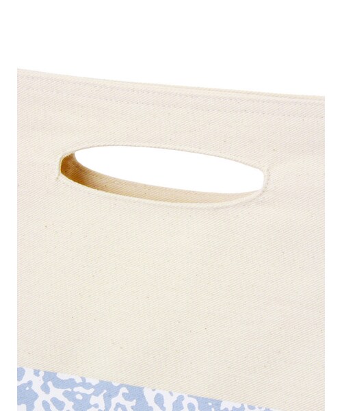 EMODA（エモダ）の「AA for EMODA プリントブルデニムウォーバンコットンストラップバッグ（バッグ・レディース・アイスブルー・F）」の3枚目の写真