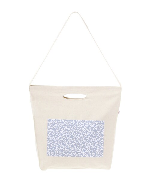 EMODA（エモダ）の「AA for EMODA プリントブルデニムウォーバンコットンストラップバッグ（バッグ・レディース・アイスブルー・F）」の7枚目の写真
