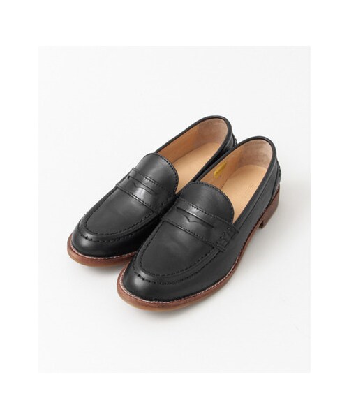 URBAN RESEARCH DOORS(アーバンリサーチドアーズ)の「レザーコインローファー(シューズ・レディース・BROWN/BLACK・36/37/38)」の2枚目の写真