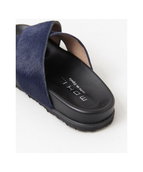 URBAN RESEARCH DOORS（アーバンリサーチドアーズ）の「mohi　ハラコクロス（シューズ・レディース・DERLA/GRAY/MARINO/NVY・36/37/38）」の10枚目の写真