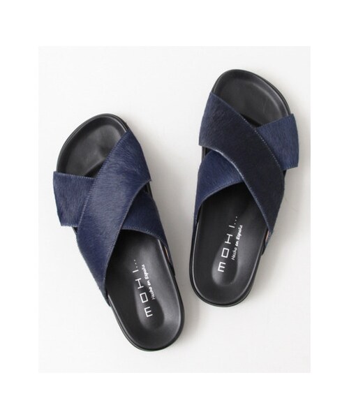 URBAN RESEARCH DOORS（アーバンリサーチドアーズ）の「mohi　ハラコクロス（シューズ・レディース・DERLA/GRAY/MARINO/NVY・36/37/38）」の13枚目の写真