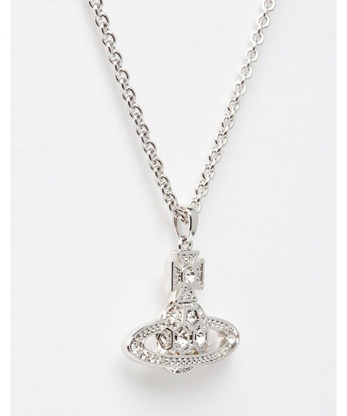 Vivienne Westwood(ヴィヴィアンウエストウッド)の「Vivienne Westwood Thalia Mini Bass Relief Pendant Necklace(ネックレス・レディース・silver)」の2枚目の写真