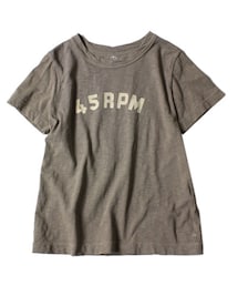 45R（フォーティファイブアール）の「45RPMプリントTシャツ