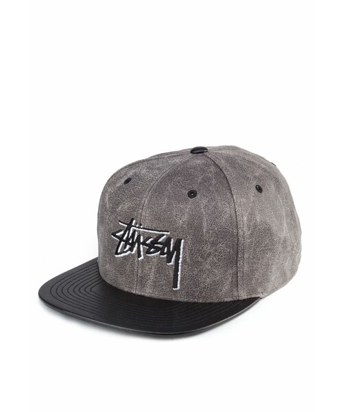 STUSSY（ステューシー）の「Vintage Leather Cap（）」 - WEAR