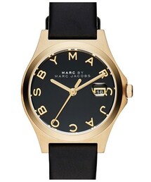 Marc by Marc Jacobs | MARC BY MARC JACOBS 'The Slim' Leather Strap Watch, 30mm(アナログ腕時計)