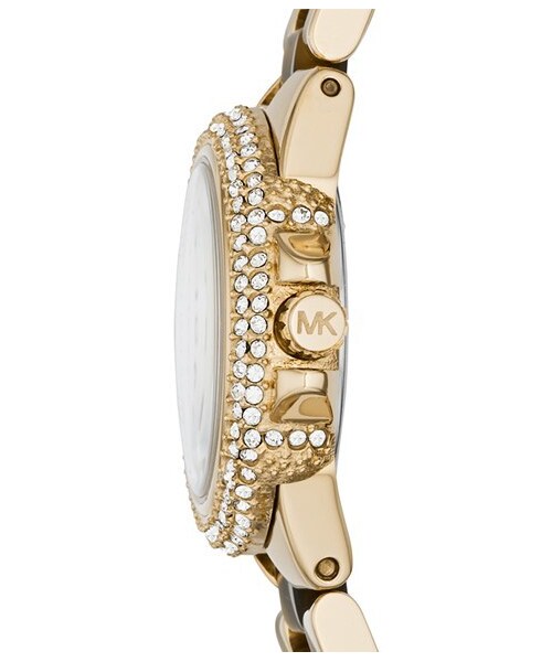 MICHAEL KORS（マイケルコース）の「MICHAEL Michael Kors Michael Kors 'Petite Camille' Crystal Bezel Bracelet Watch, 26mm（アナログ腕時計・レディース・Gold/ Tortoise）」の3枚目の写真