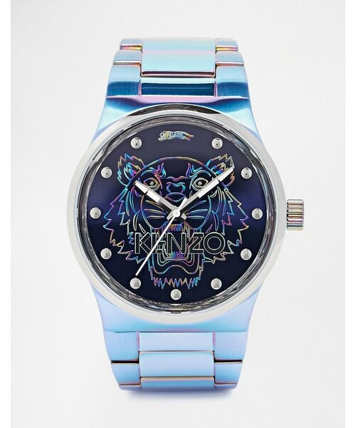 KENZO（ケンゾー）の「Kenzo Tiger Stainless Steel Watch（アナログ ...