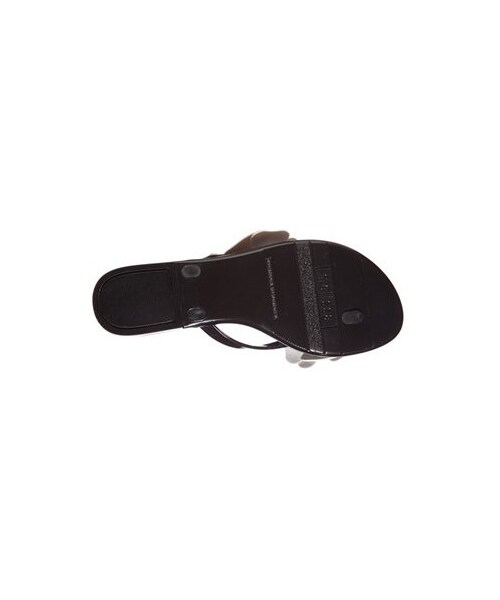melissa（メリッサ）の「Melissa 'Harmonic Garden' Jelly Thong Sandal (Women)（サンダル・レディース・Black/ White・6 M）」の5枚目の写真