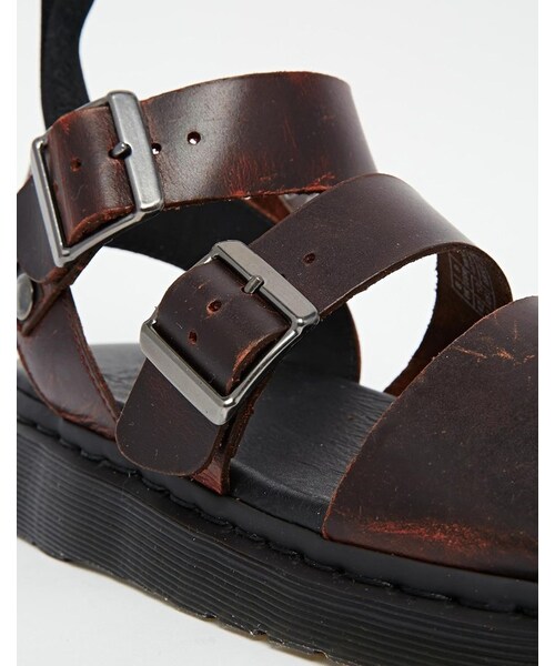Dr. Martens(ドクターマーチン)の「Dr Martens Gryphon Sandals(サンダル・メンズ・red・US 13/US 10/US 11/US 12/US 7/US 9)」の2枚目の写真