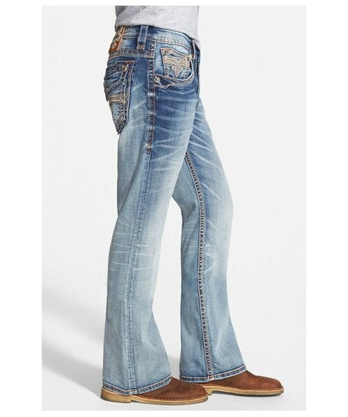Rock Revival（ロックリバイバル）の「Rock Revival Bootcut Jeans (Kaejon)（デニムパンツ・メンズ・Kaejon B201・34/31/32/36）」の2枚目の写真